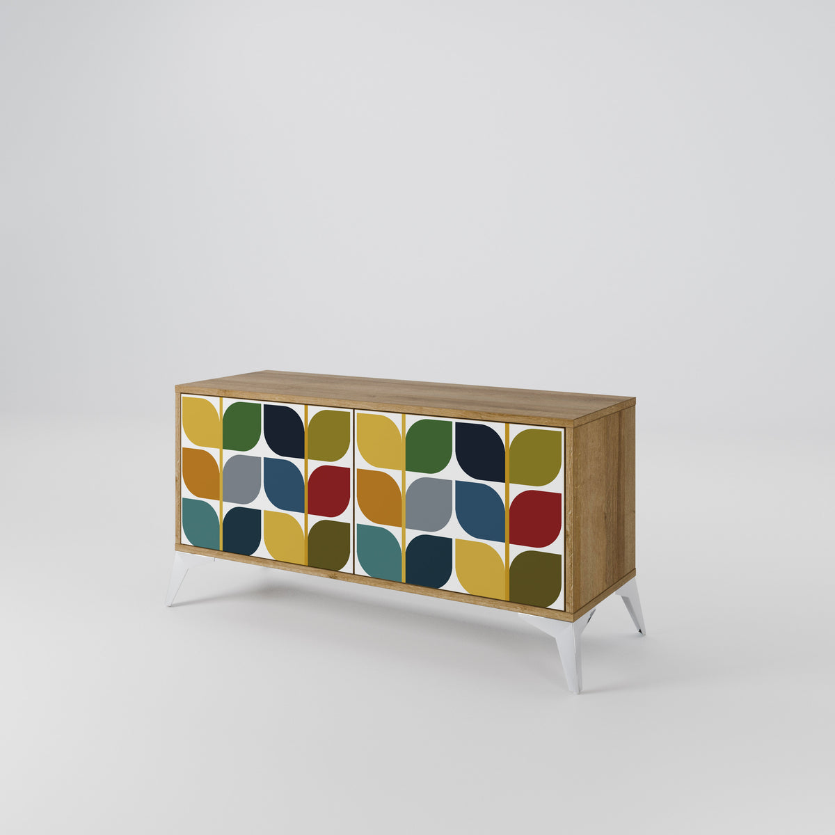 WEIGHTLESS HOURS Compact 2-Door TV Cabinet