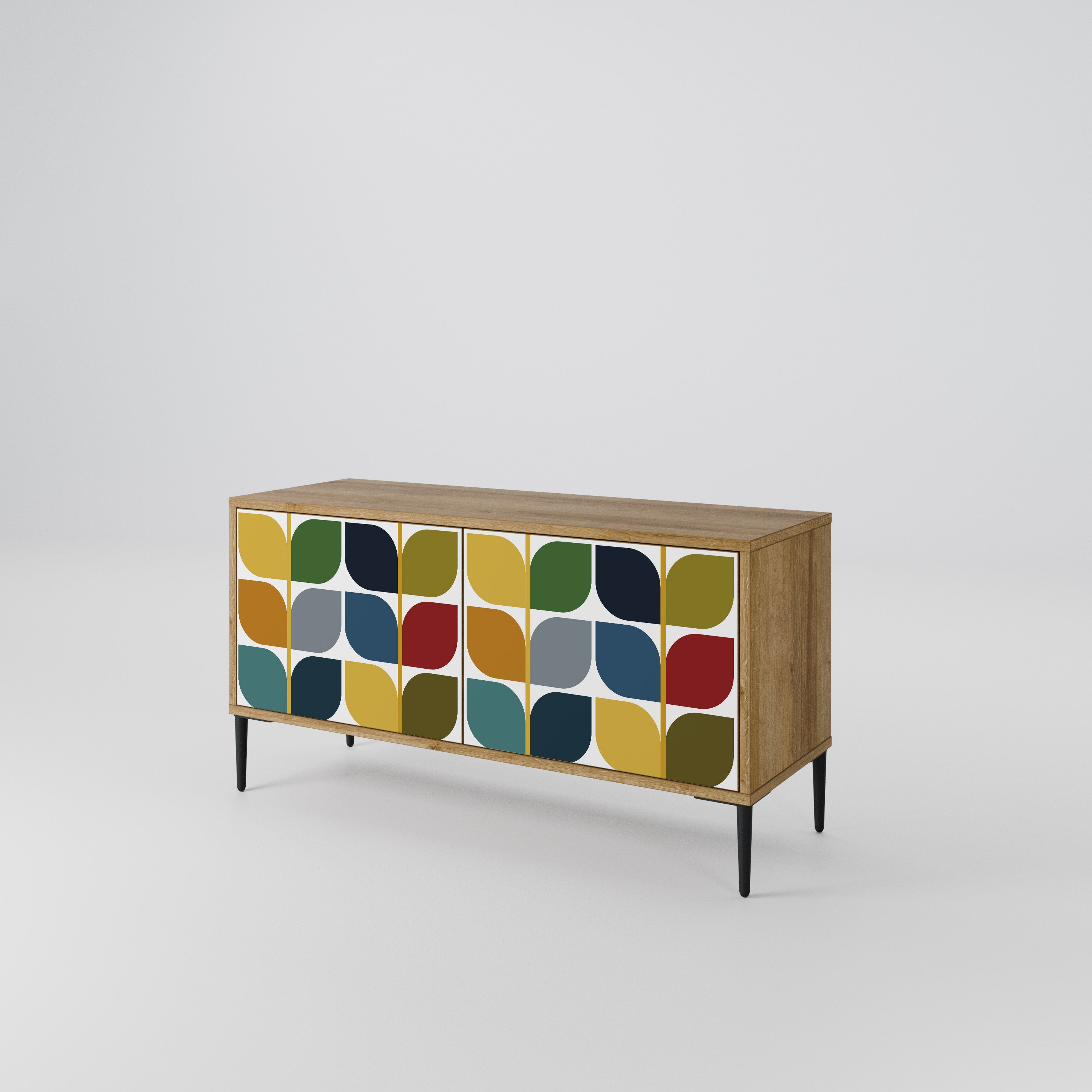 WEIGHTLESS HOURS Compact 2-Door TV Cabinet