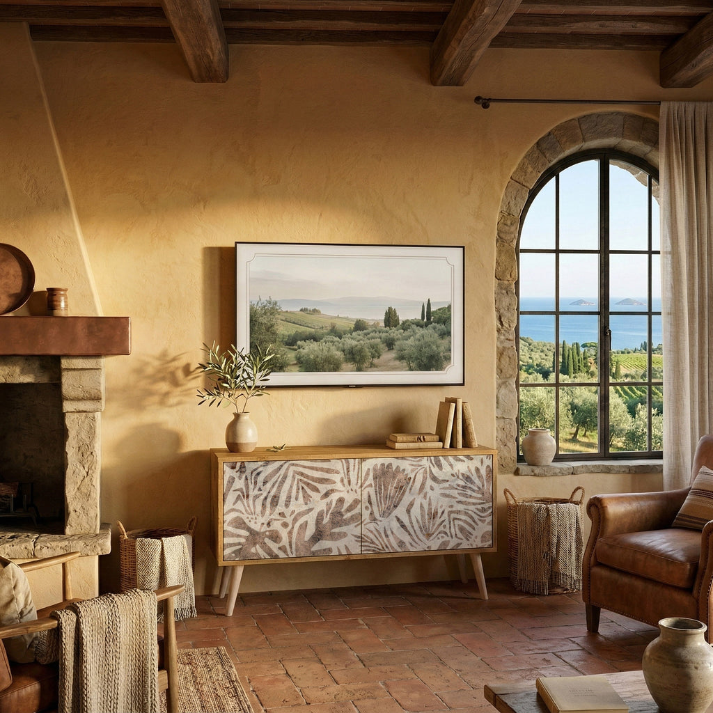 PASSING TIME Kompaktes 2-türiges TV-Lowboard