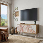 AUTUMN FRAGILITY Compact 2-Door TV Cabinet