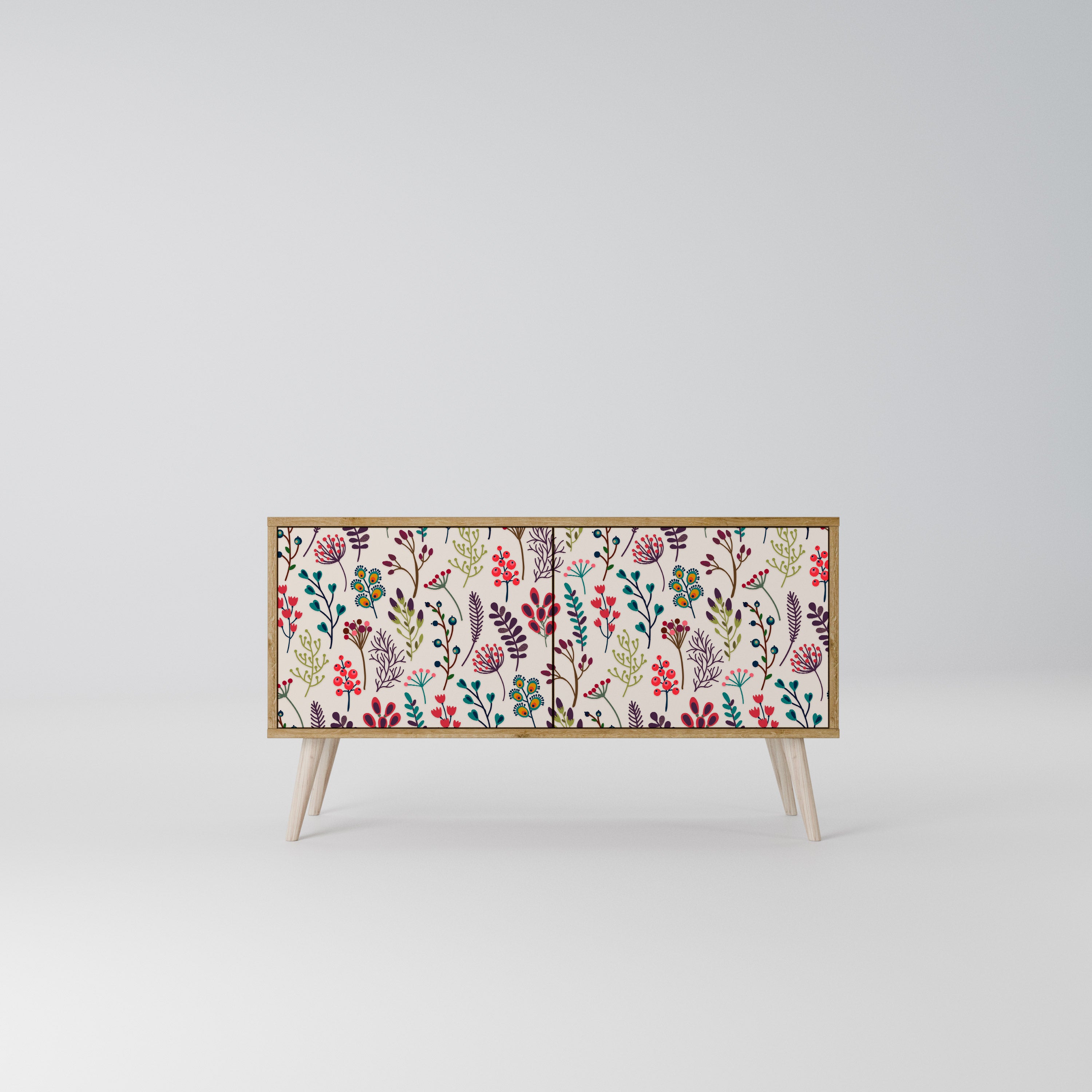 AUTUMN SUNDRIES Compact 2-Door TV Cabinet