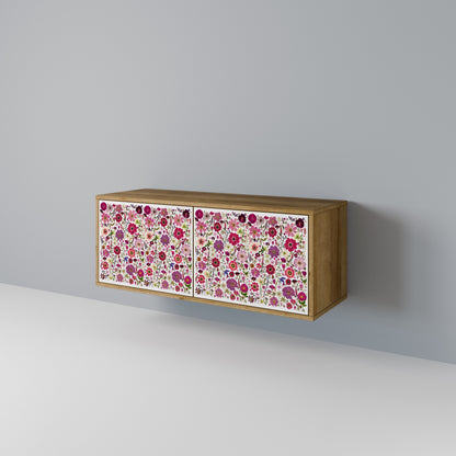 PETAL GARDEN Kompakter 2-türiger TV-Schrank