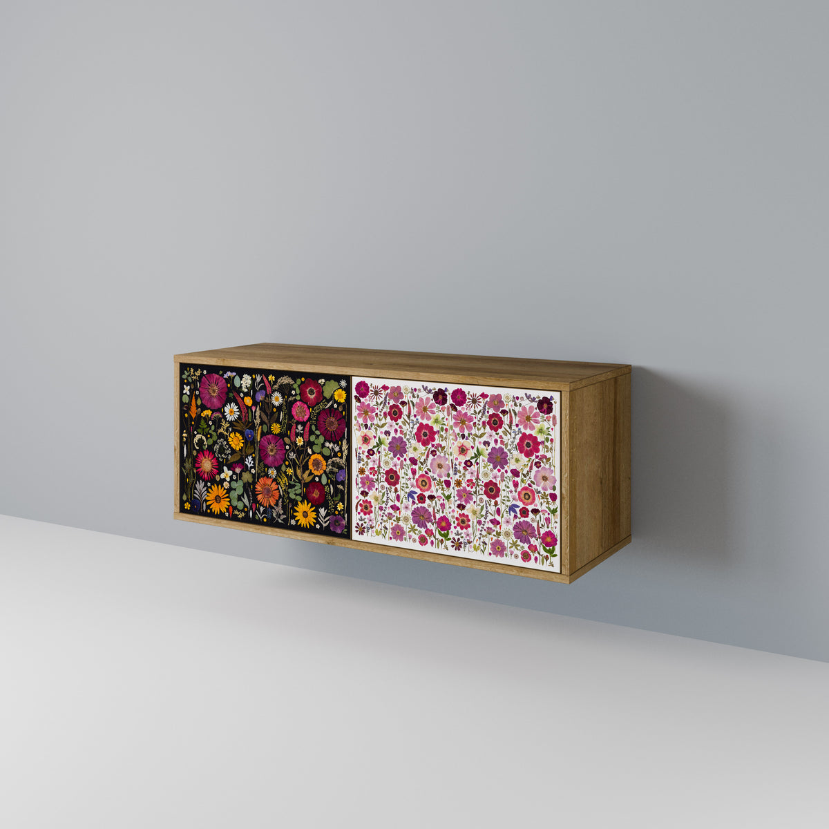 DAYNITE GARDEN Kompakter 2-türiger TV-Schrank