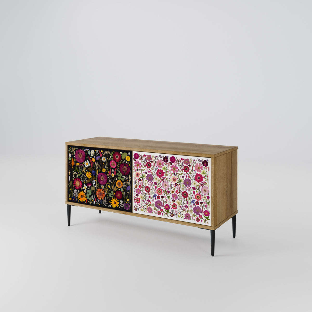 DAYNITE GARDEN Kompakter 2-türiger TV-Schrank