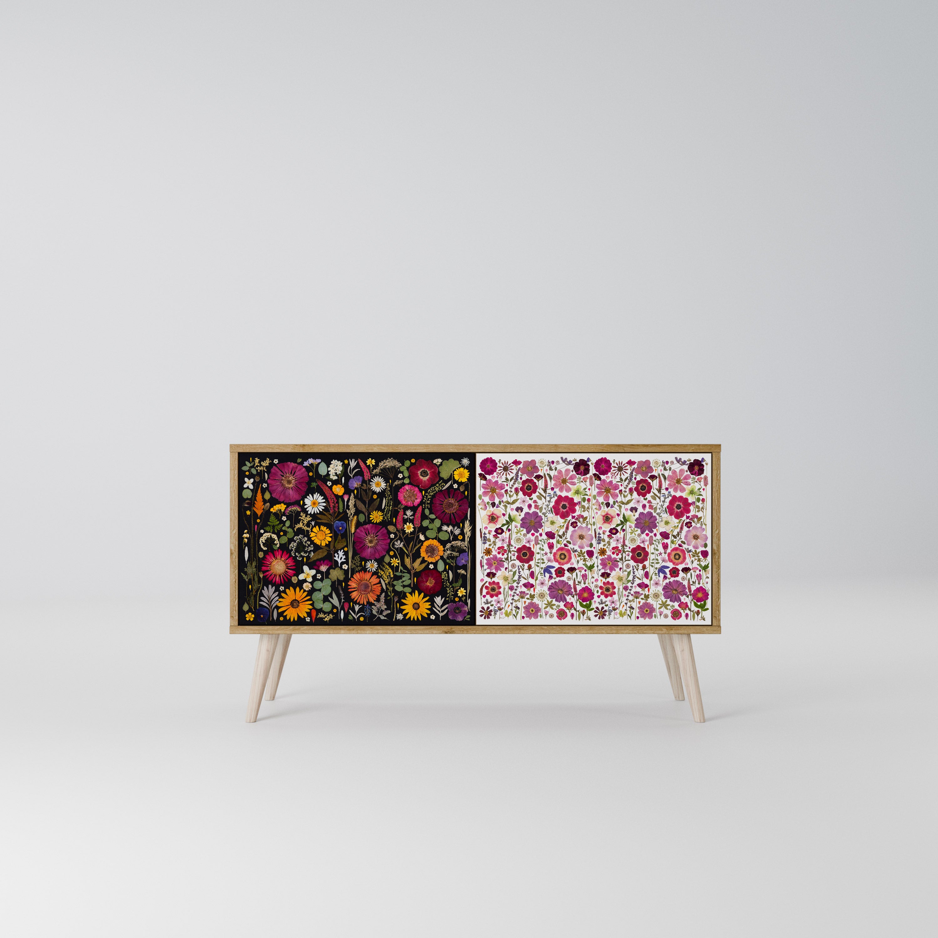 DAYNITE GARDEN Kompakter 2-türiger TV-Schrank