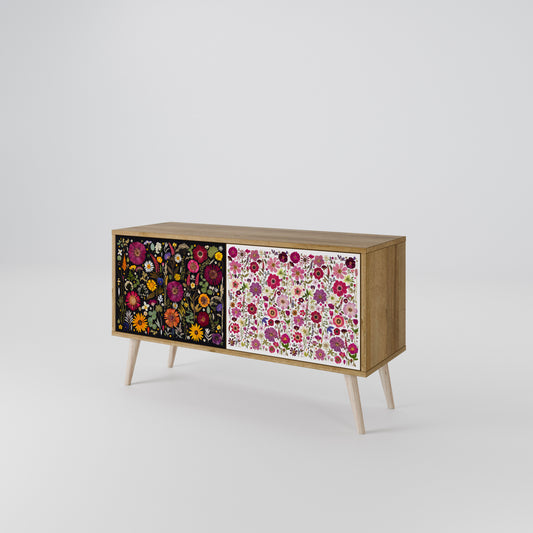 DAYNITE GARDEN Kompakter 2-türiger TV-Schrank
