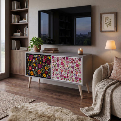 DAYNITE GARDEN Kompakter 2-türiger TV-Schrank