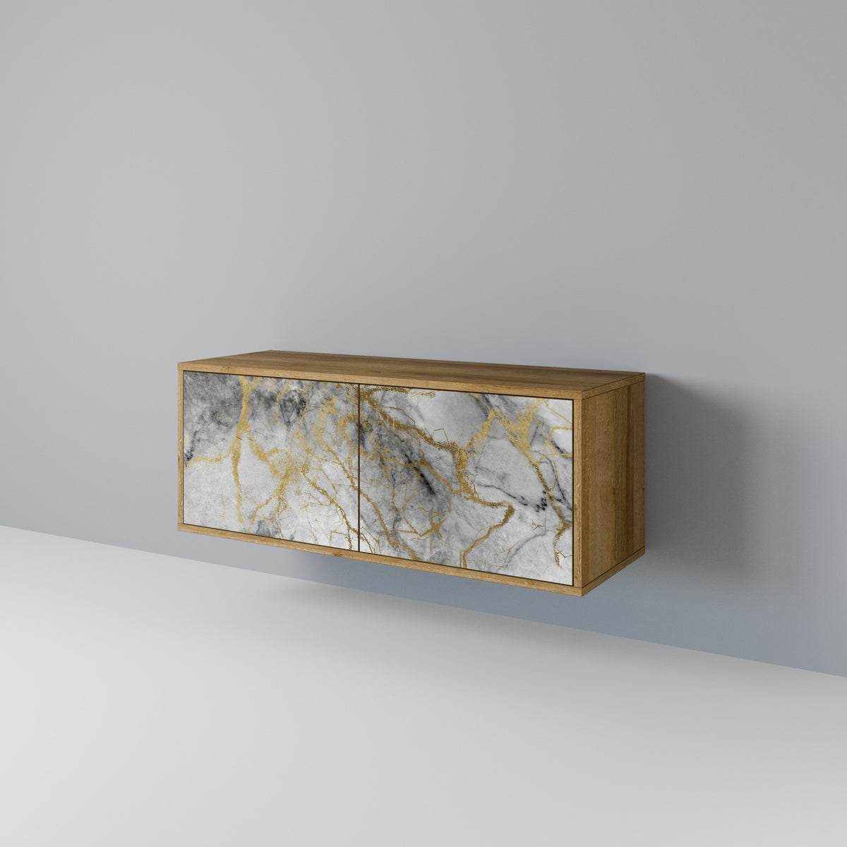 TIMELESS GLIDE Kompaktes 2-türiges TV-Lowboard