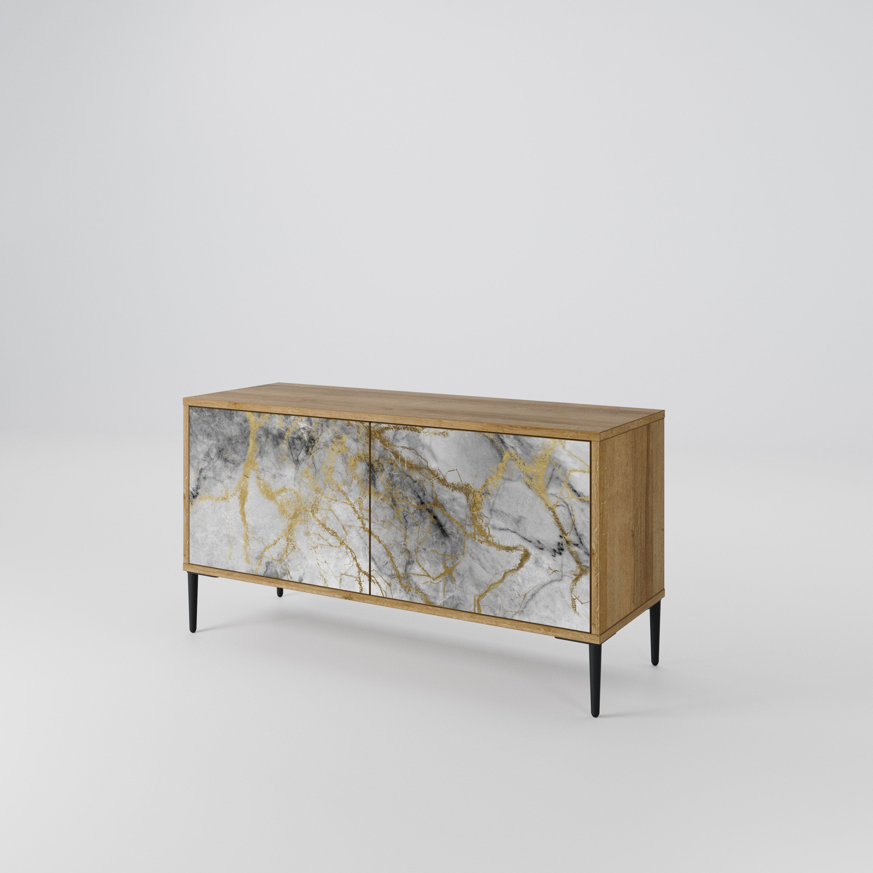 TIMELESS GLIDE Compact 2-Door TV Cabinet