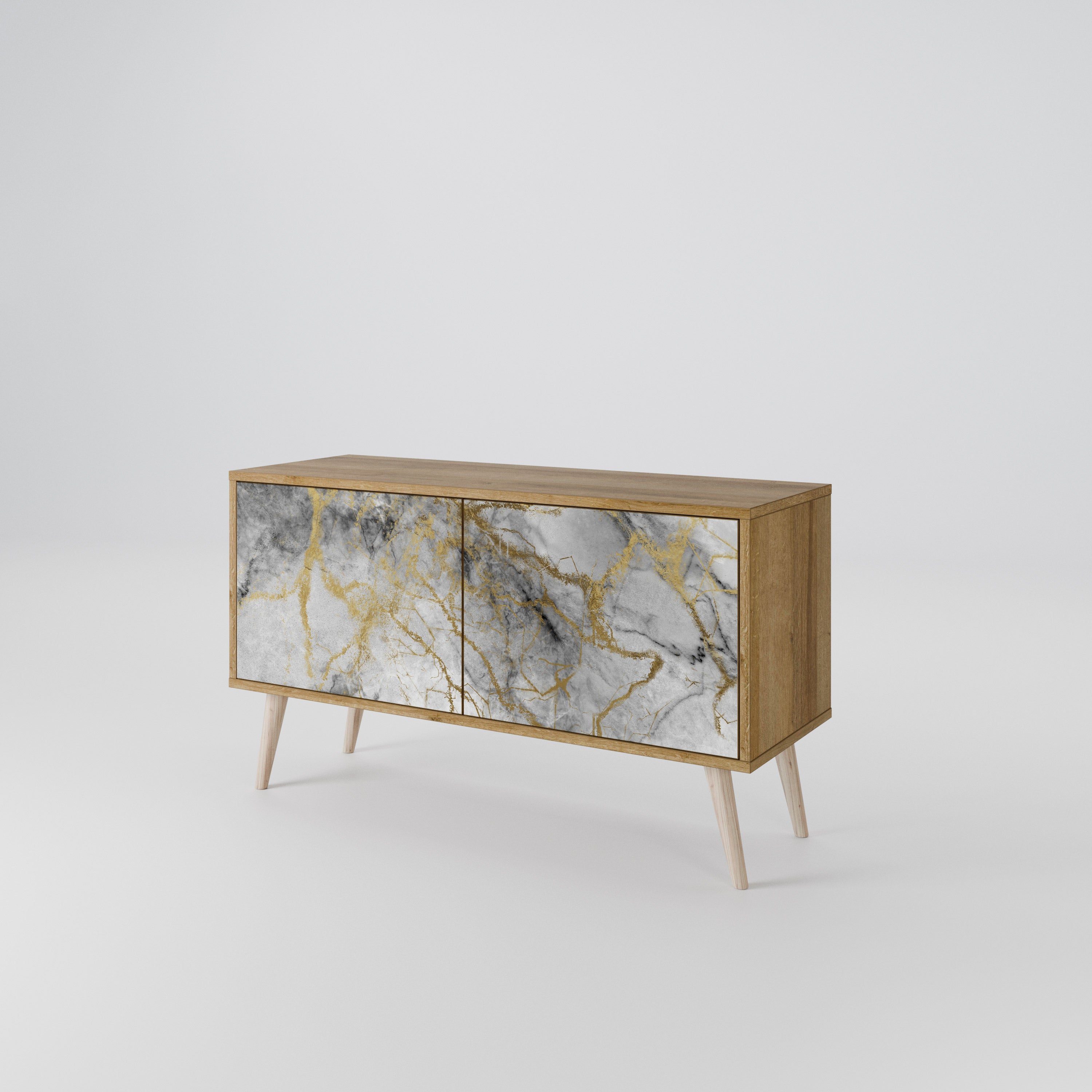 TIMELESS GLIDE Compact 2-Door TV Cabinet