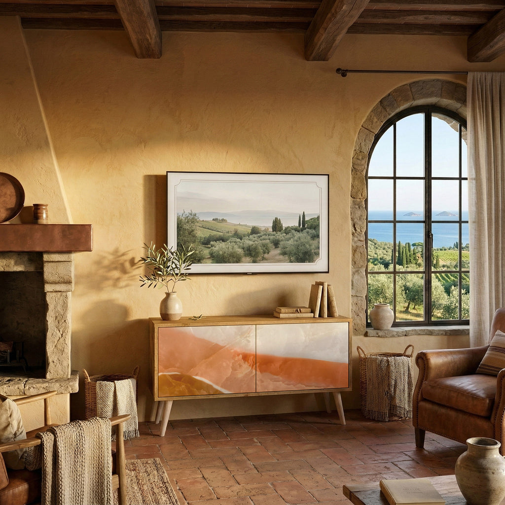 SANDHILLS SPLENDOUR Compact 2-Door TV Cabinet