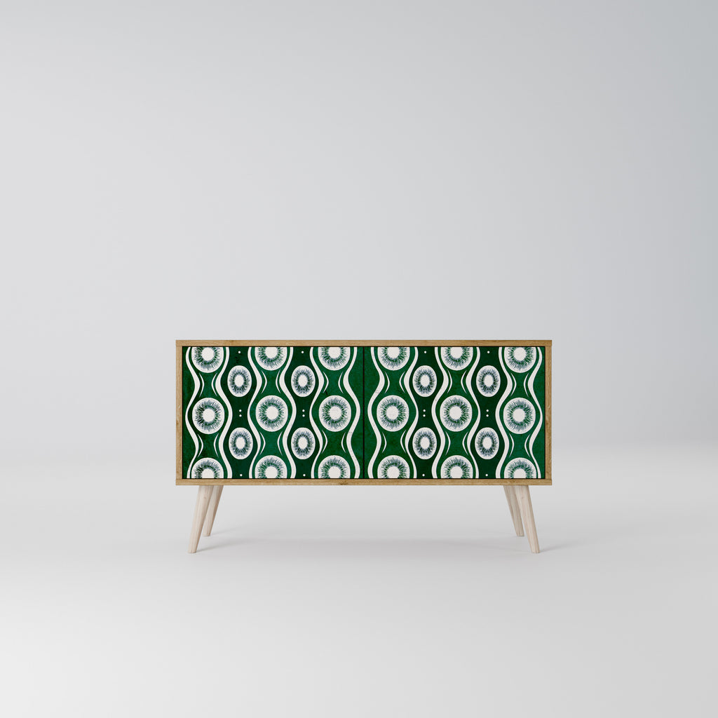 GREEN EYES Compact 2-Door TV Cabinet