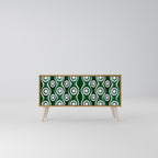 GREEN EYES Compact 2-Door TV Cabinet