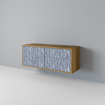 GRAPHITE RAIN Kompaktes 2-türiges TV-Lowboard
