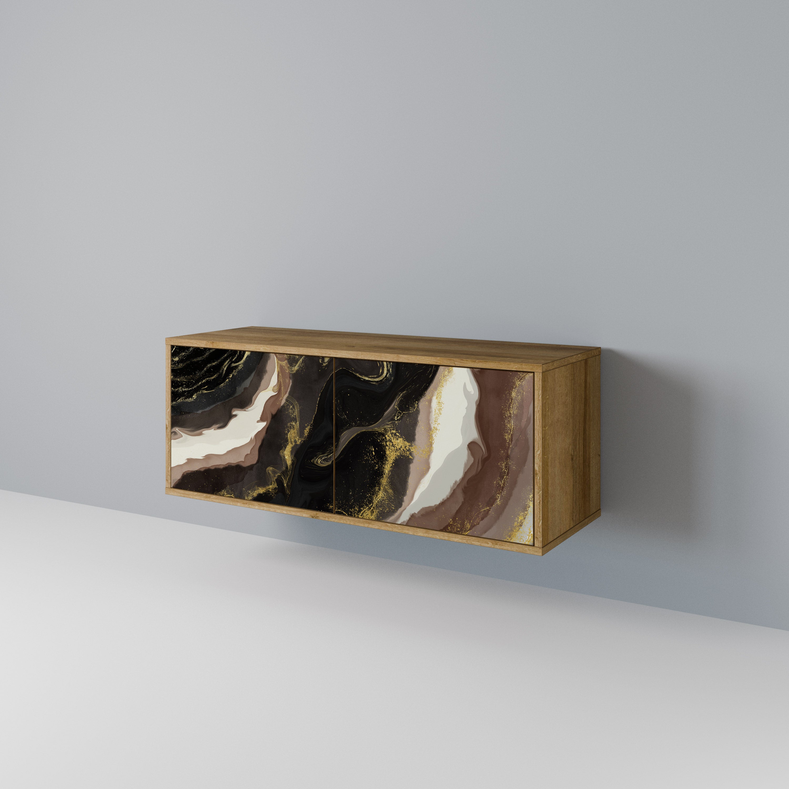 GOLD DUST Compact 2-Door TV Cabinet