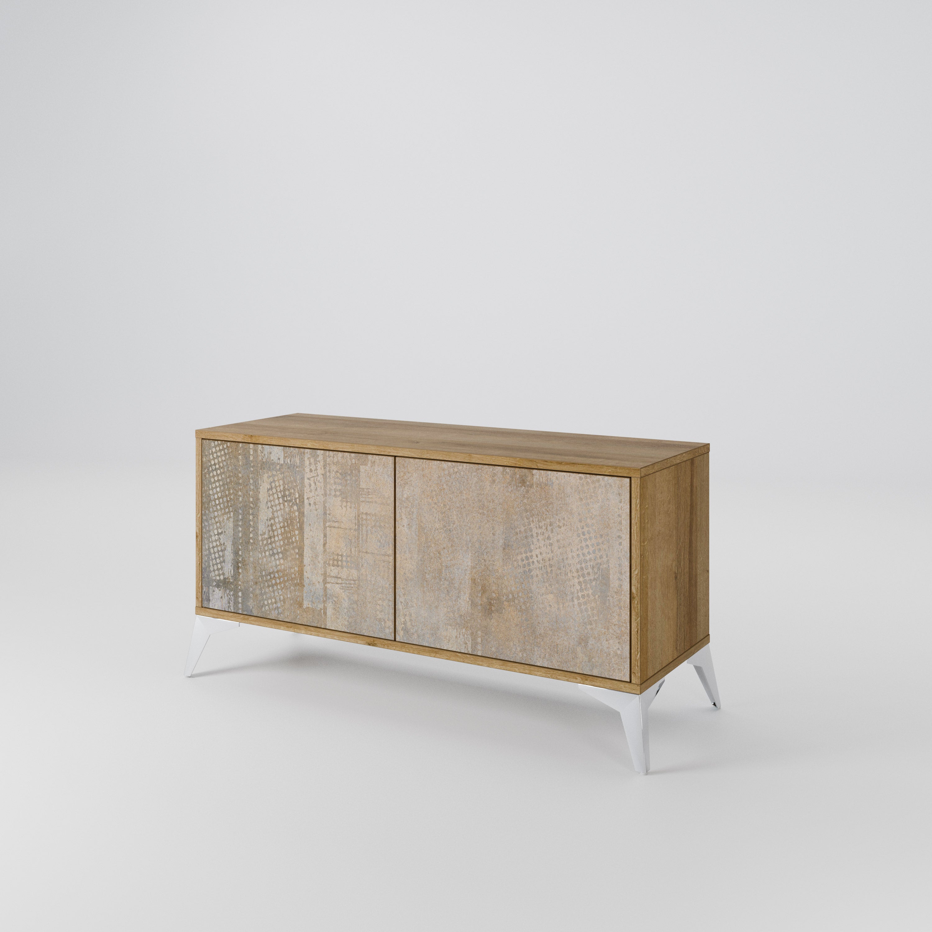 SCREEN ERROR Compact 2-Door TV Cabinet