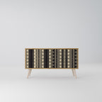 AZTEC Kompaktes 2-türiges TV-Lowboard