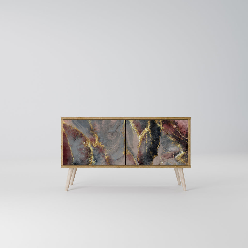 GOLDEN TIDES Compact 2-Door TV Cabinet