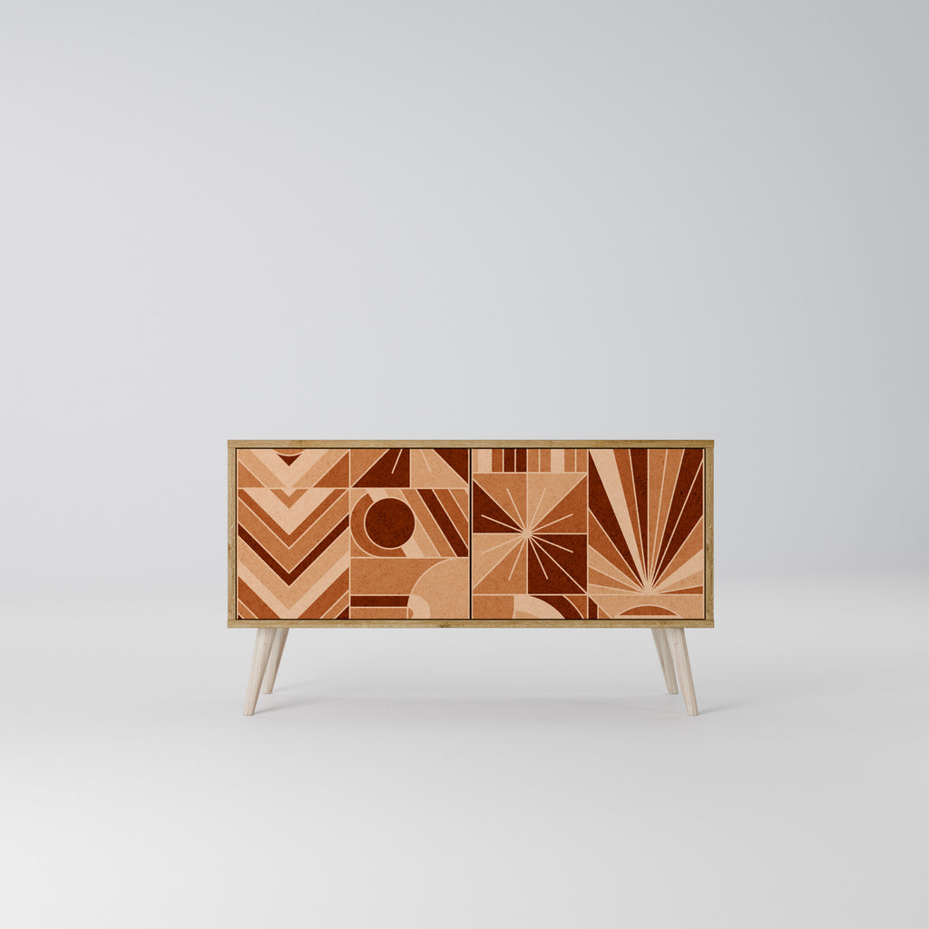 PRISM MOSAIC Kompaktes 2-türiges TV-Lowboard