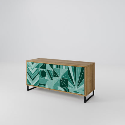 HARMONIC GRID Kompaktes 2-türiges TV-Lowboard