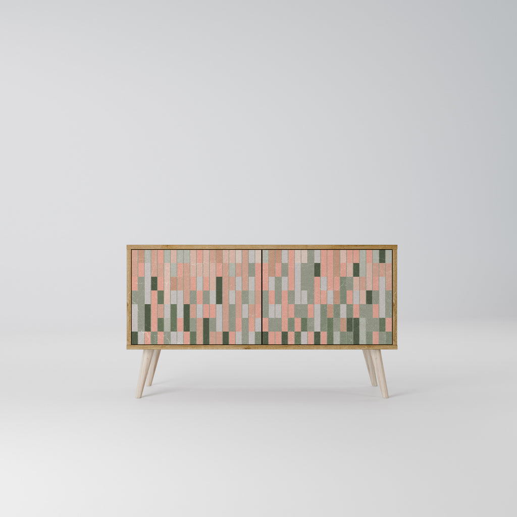 BUILDING THE FUTURE Kompaktes 2-türiges TV-Lowboard