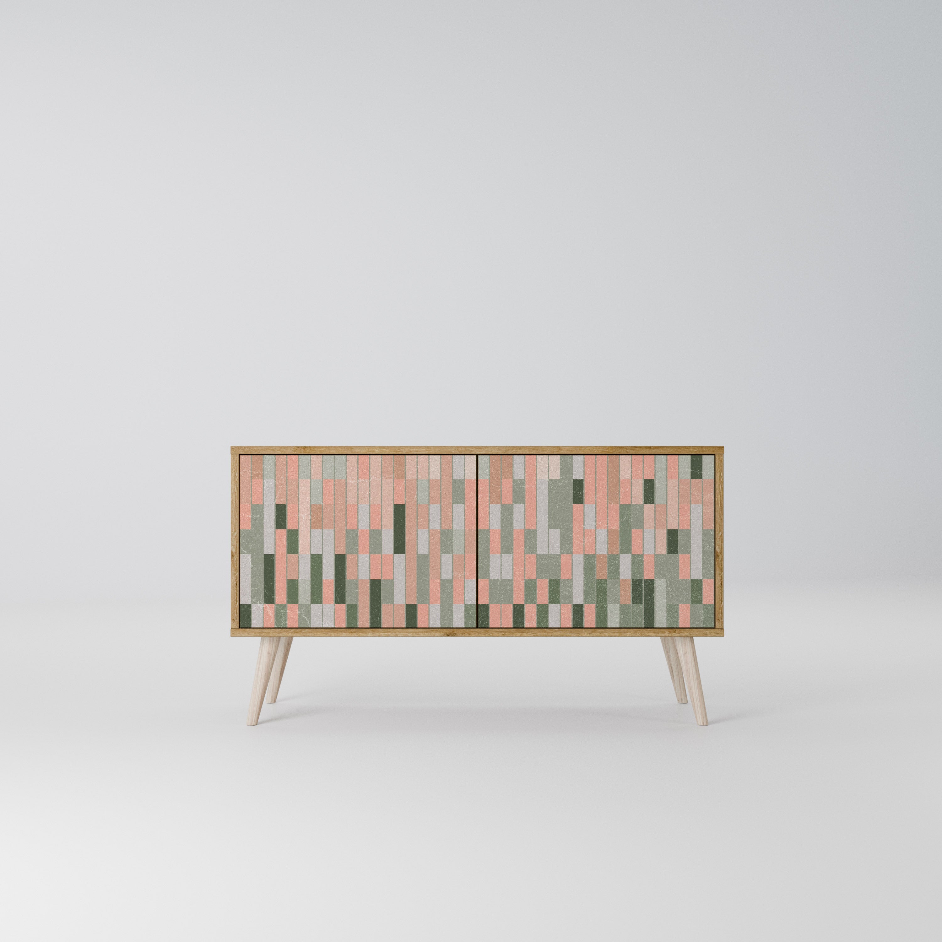 BUILDING THE FUTURE Kompaktes 2-türiges TV-Lowboard