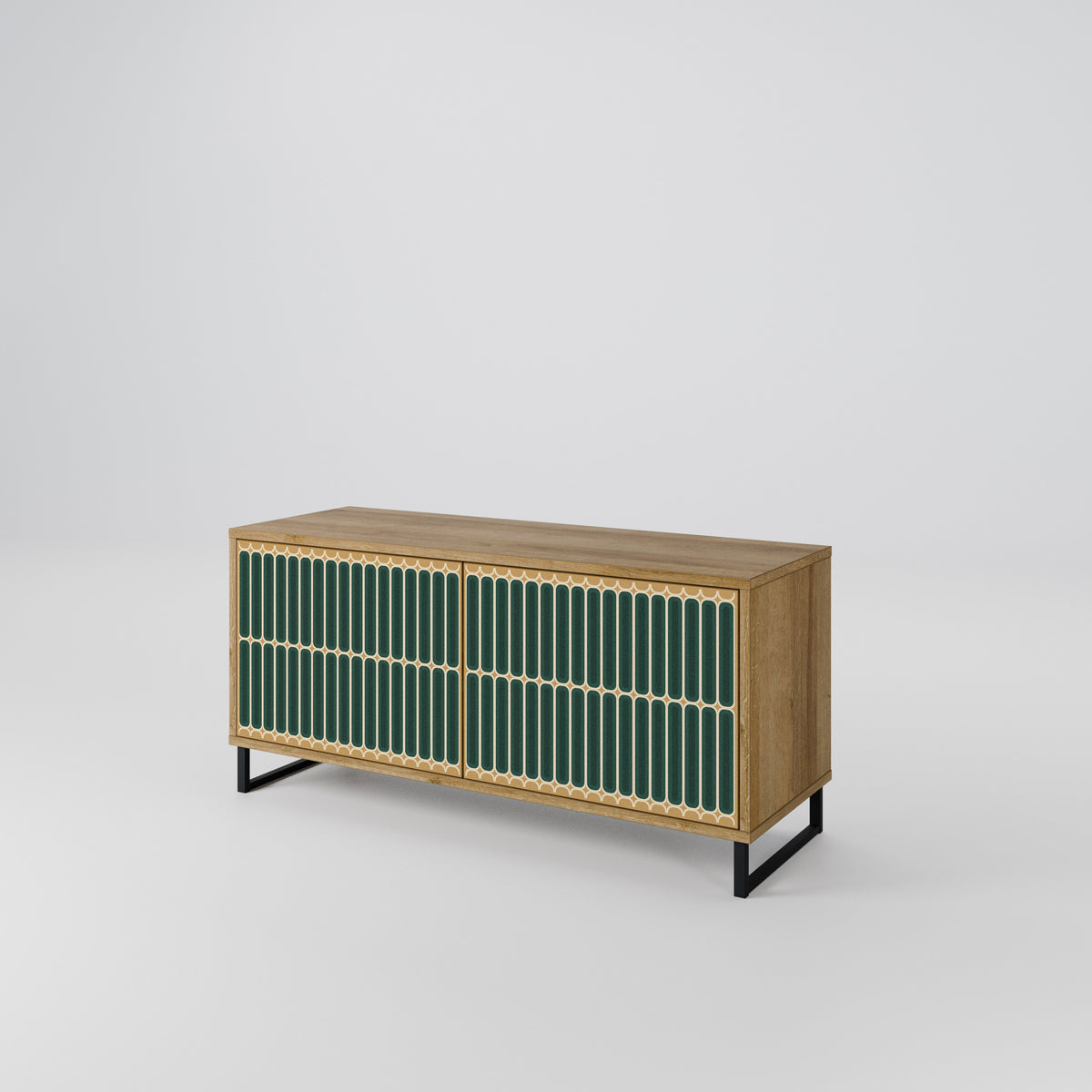 ILUSION GATE Kompaktes 2-türiges TV-Lowboard