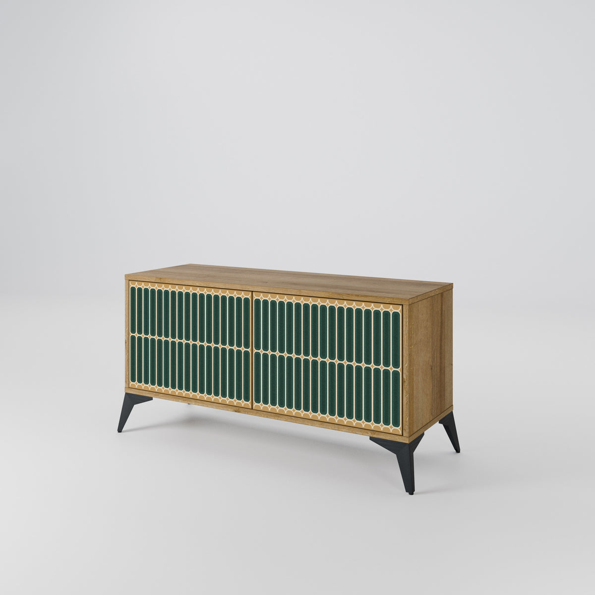 ILUSION GATE Kompaktes 2-türiges TV-Lowboard