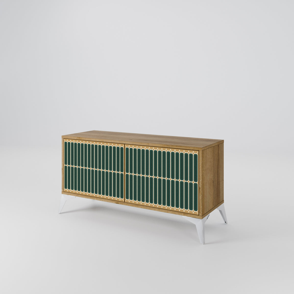 ILUSION GATE Kompaktes 2-türiges TV-Lowboard