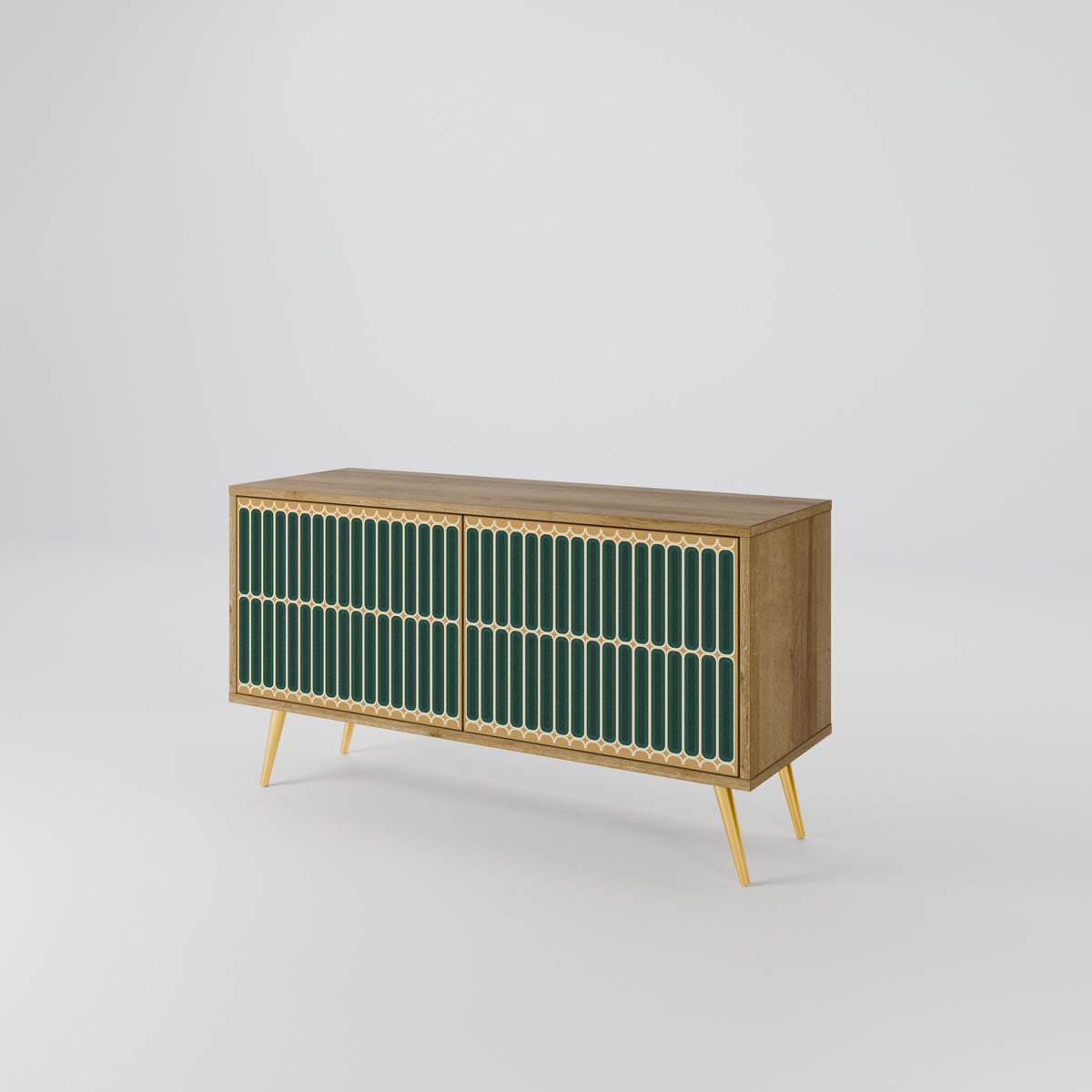 ILUSION GATE Kompaktes 2-türiges TV-Lowboard