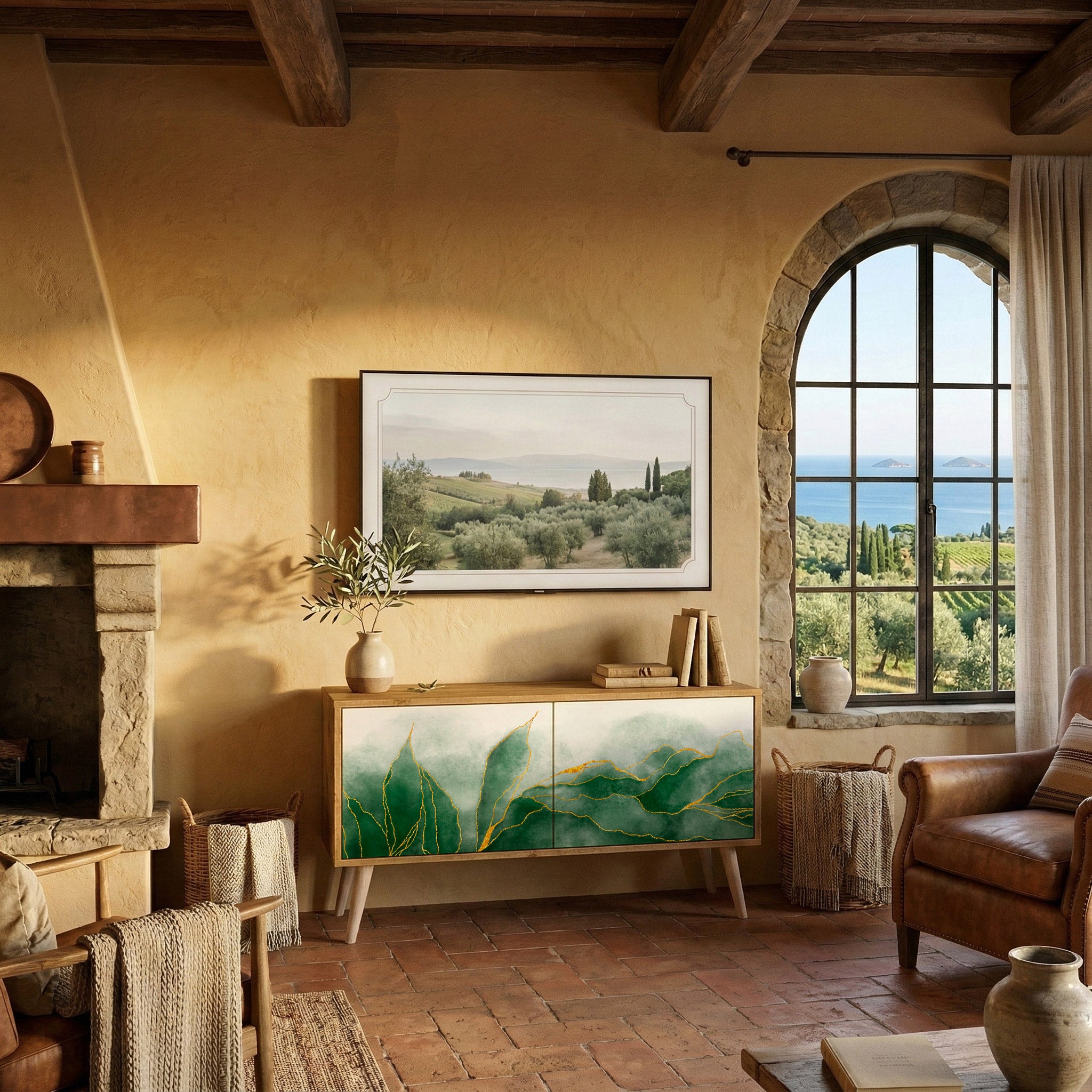 EXPENSIVE NATURE Kompaktes 2-türiges TV-Lowboard