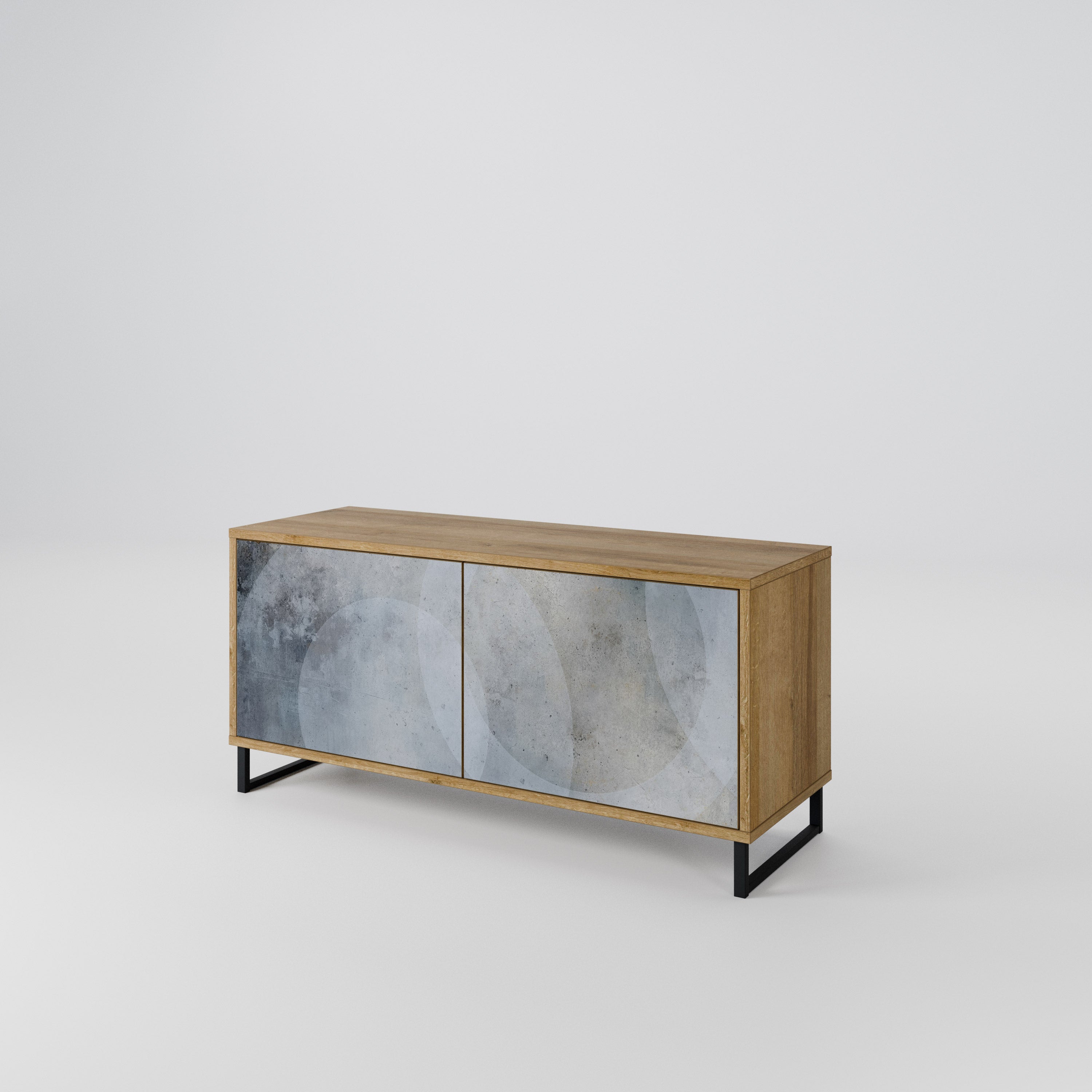 MUTED ARC Compact 2-Door TV Cabinet
