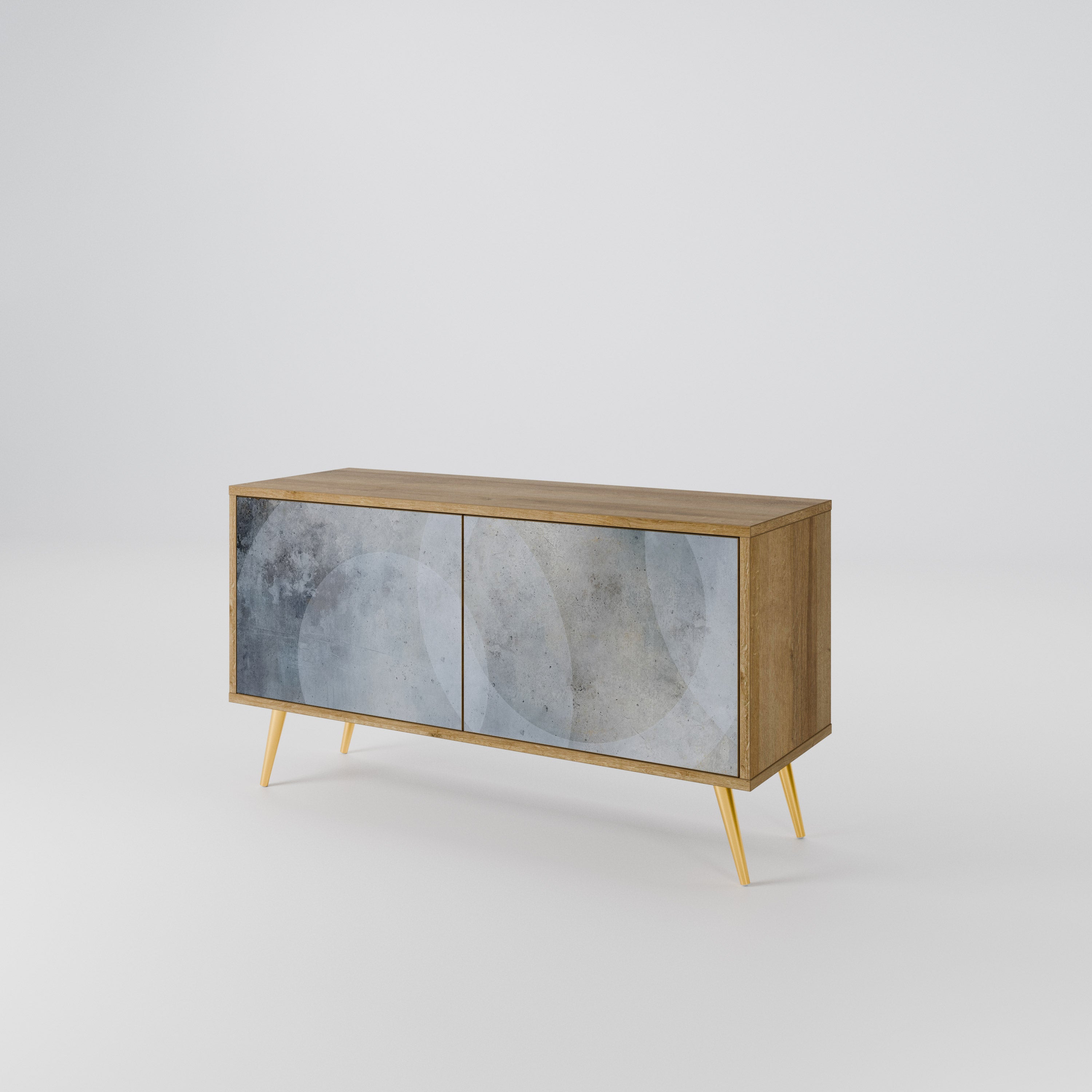 MUTED ARC Compact 2-Door TV Cabinet
