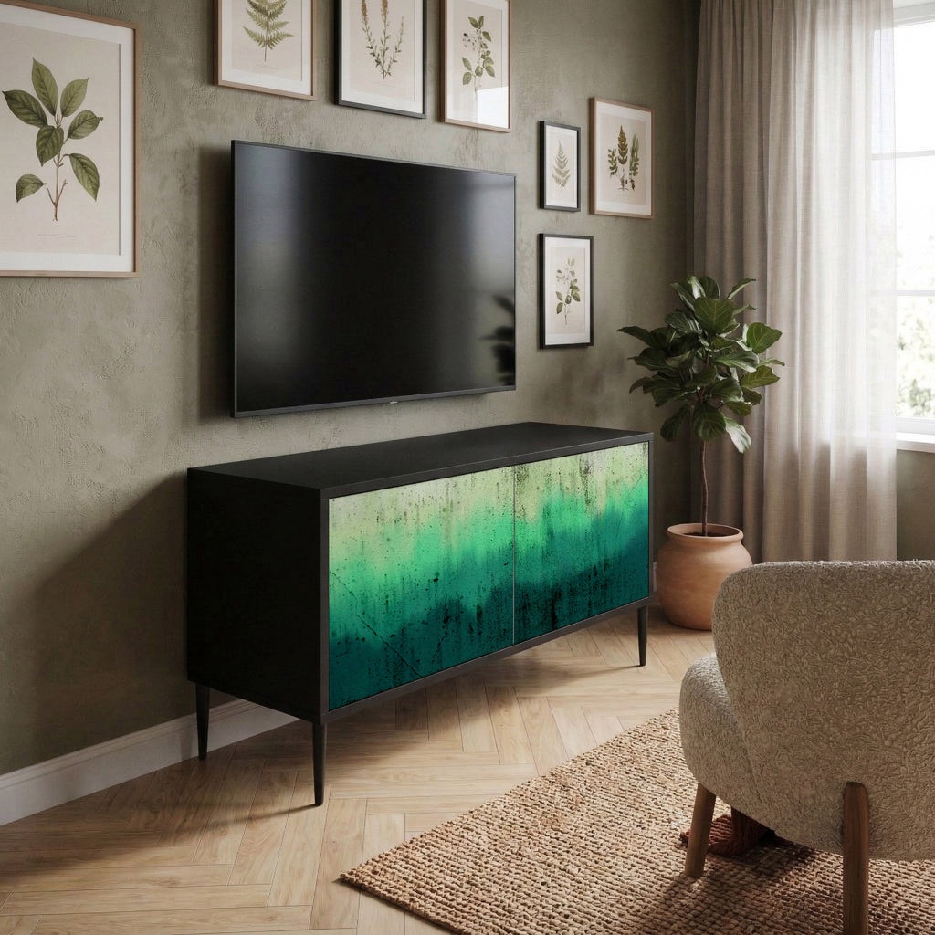 NORTHERN LIGHTS Compact 2-Door TV Cabinet