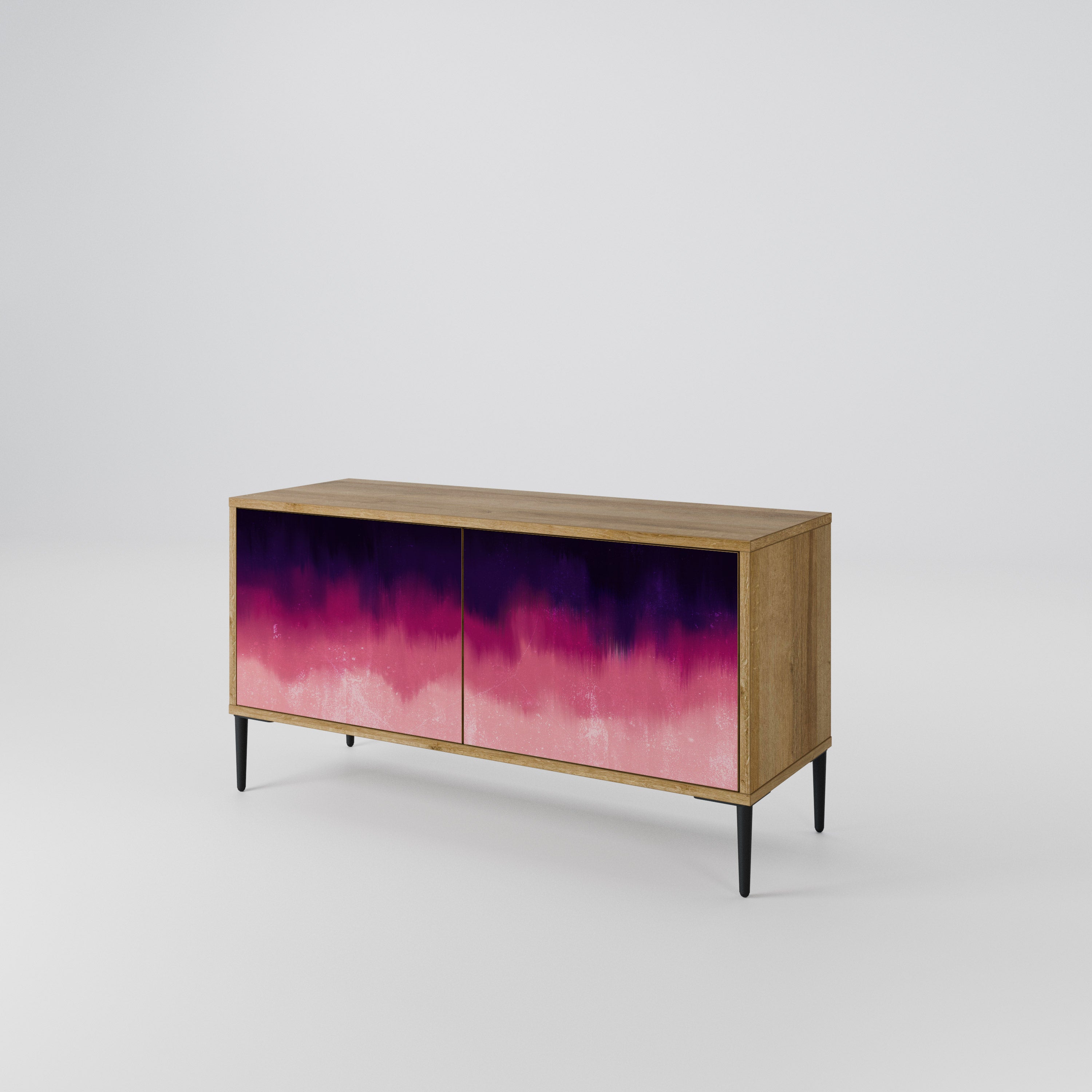 AURORA BOREALIS Compact 2-Door TV Cabinet