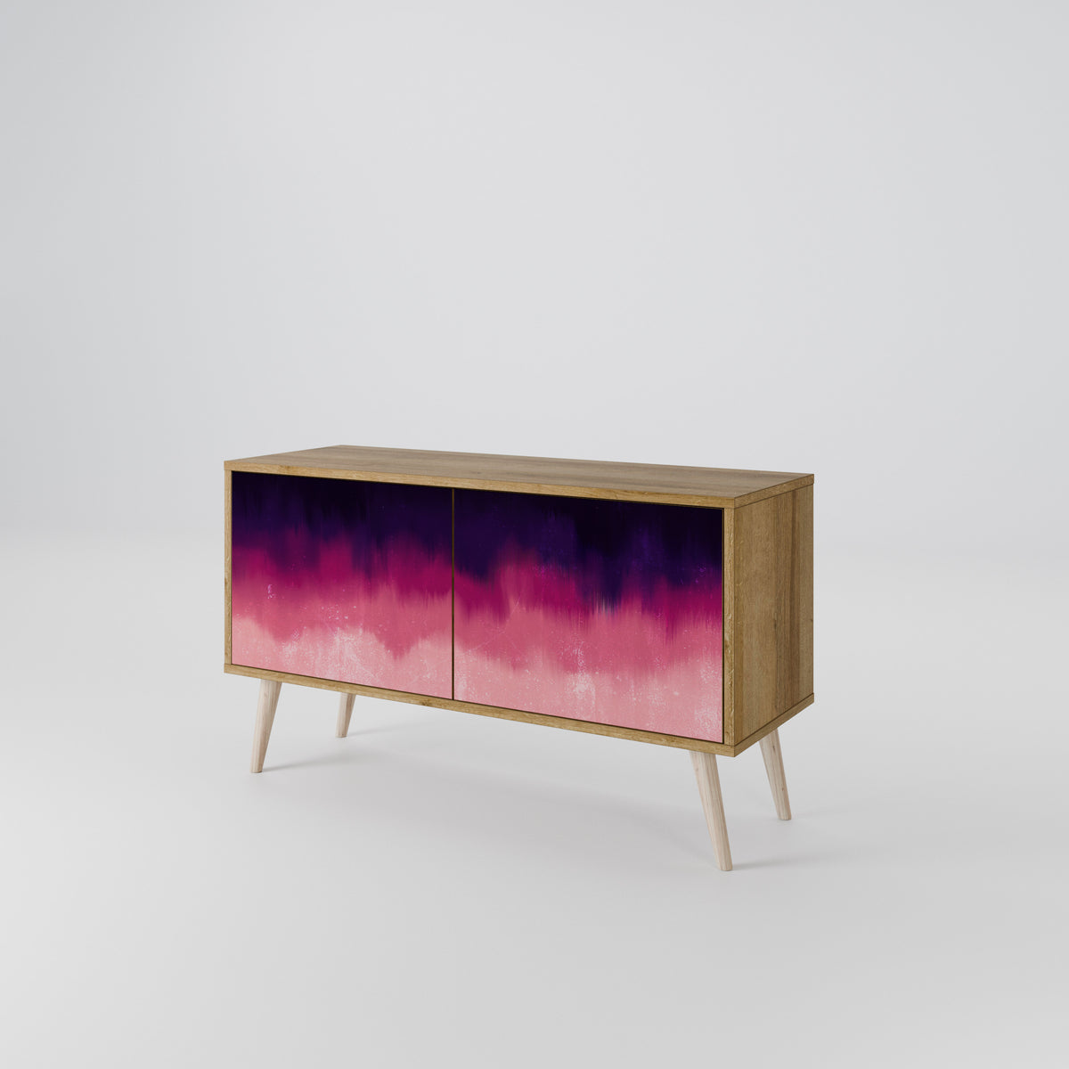 AURORA BOREALIS Compact 2-Door TV Cabinet