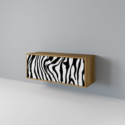 SPLENDID ZEBRA Kompaktes 2-türiges TV-Lowboard