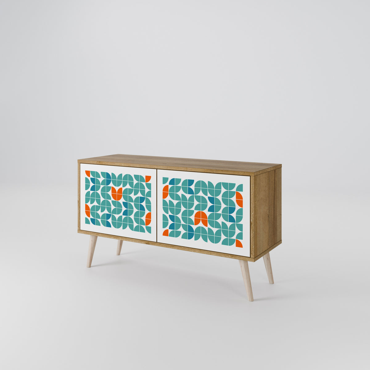 BE THE CHANGE Kompaktes 2-türiges TV-Lowboard