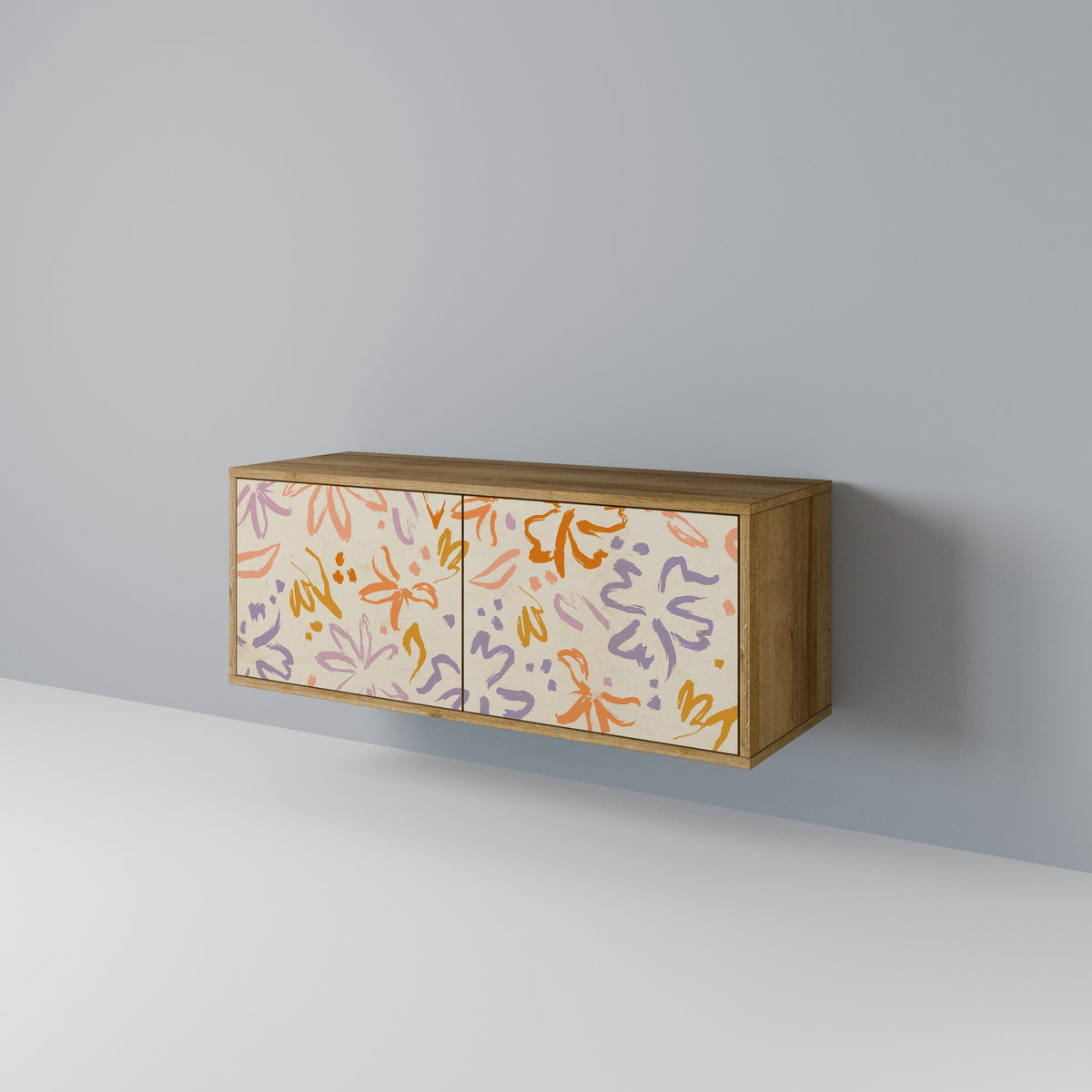 SPRING WHIMSY Kompaktes 2-türiges TV-Lowboard