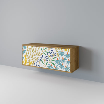 HELLO SPRING Compact 2-Door TV Cabinet