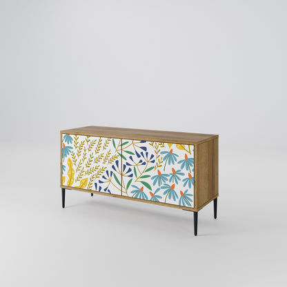 HELLO SPRING Compact 2-Door TV Cabinet