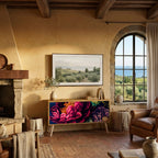 BLOOMING ELEGANCE Kompaktes 2-türiges TV-Lowboard