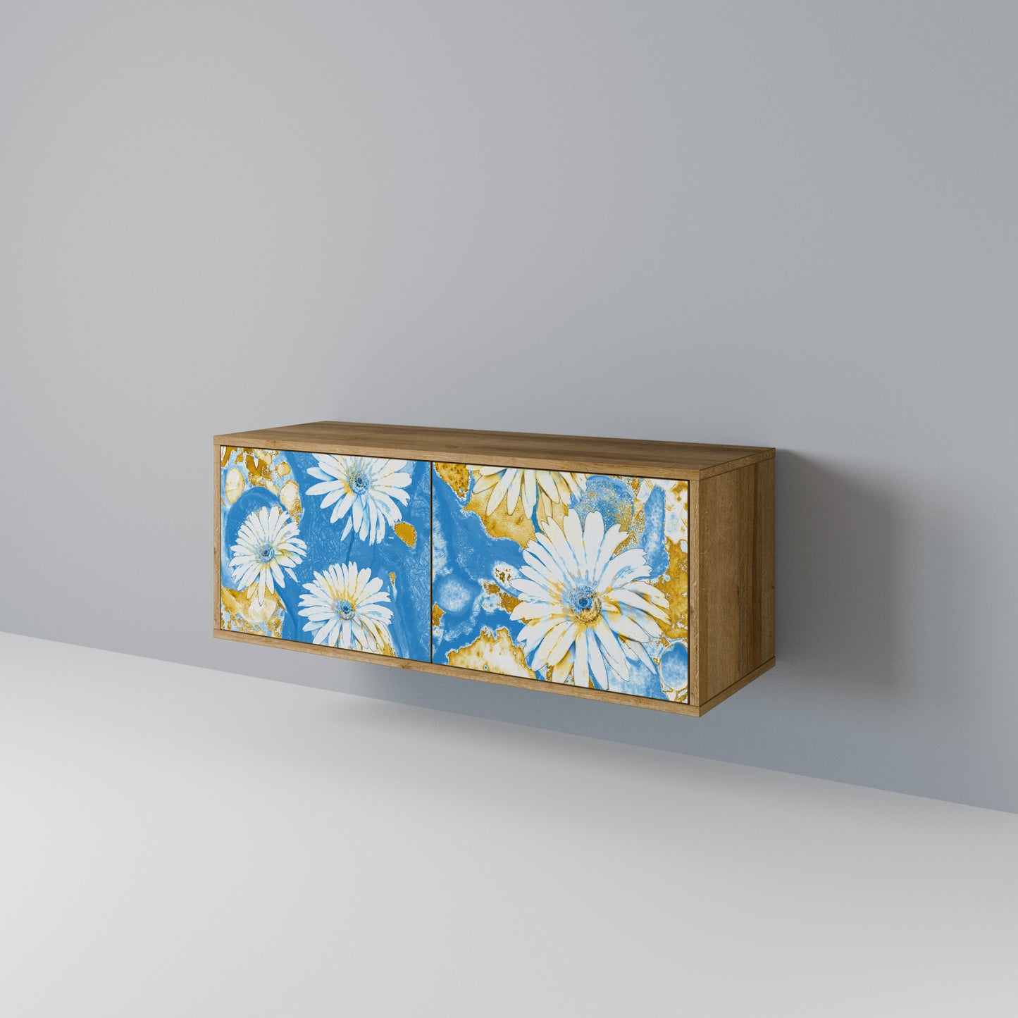 DAISY LUXE Kompaktes 2-türiges TV-Lowboard
