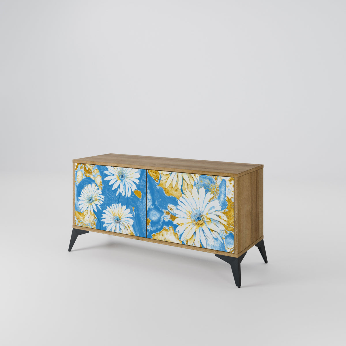 DAISY LUXE Kompaktes 2-türiges TV-Lowboard