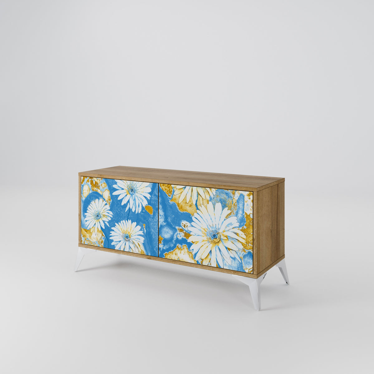 DAISY LUXE Kompaktes 2-türiges TV-Lowboard