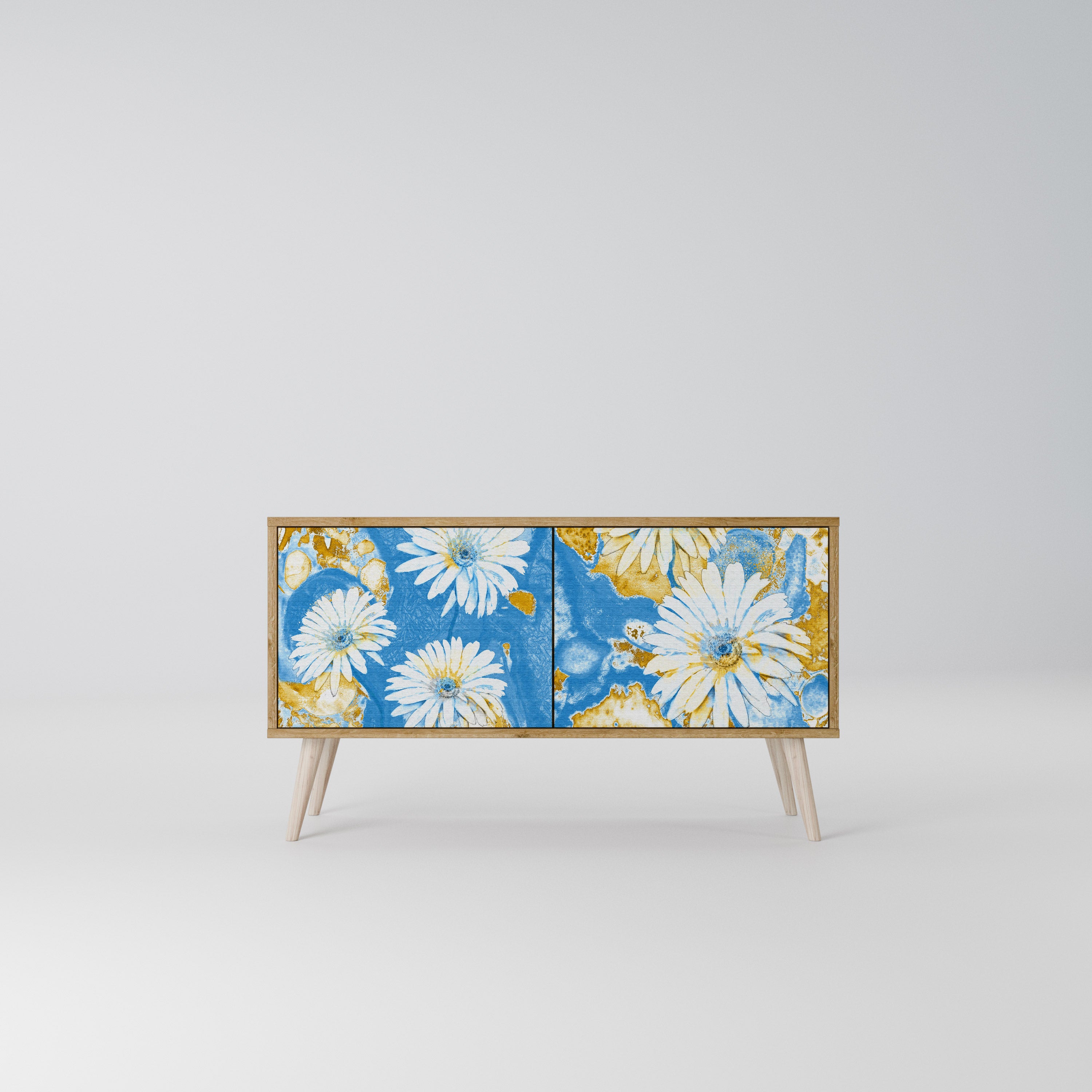 DAISY LUXE Kompaktes 2-türiges TV-Lowboard