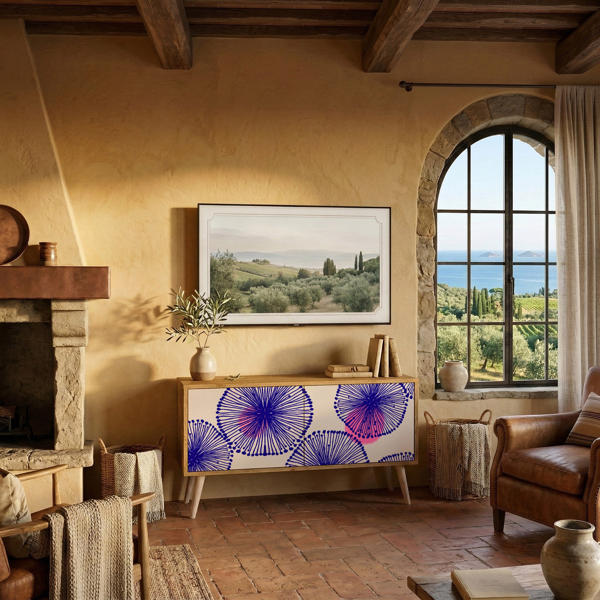 MAGIC NATURE Kompaktes 2-türiges TV-Lowboard