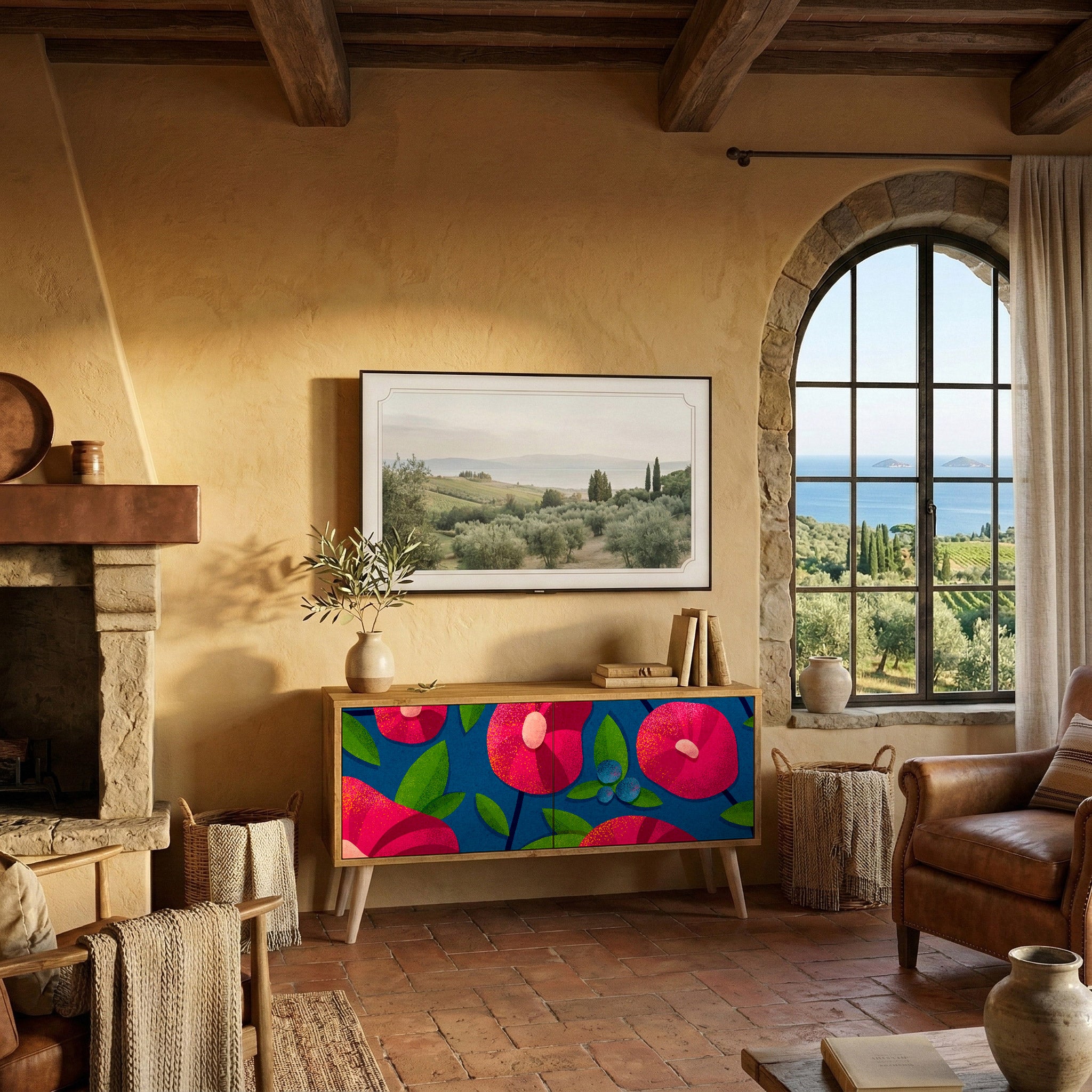 SPRING THOUGHTS Kompaktes 2-türiges TV-Lowboard