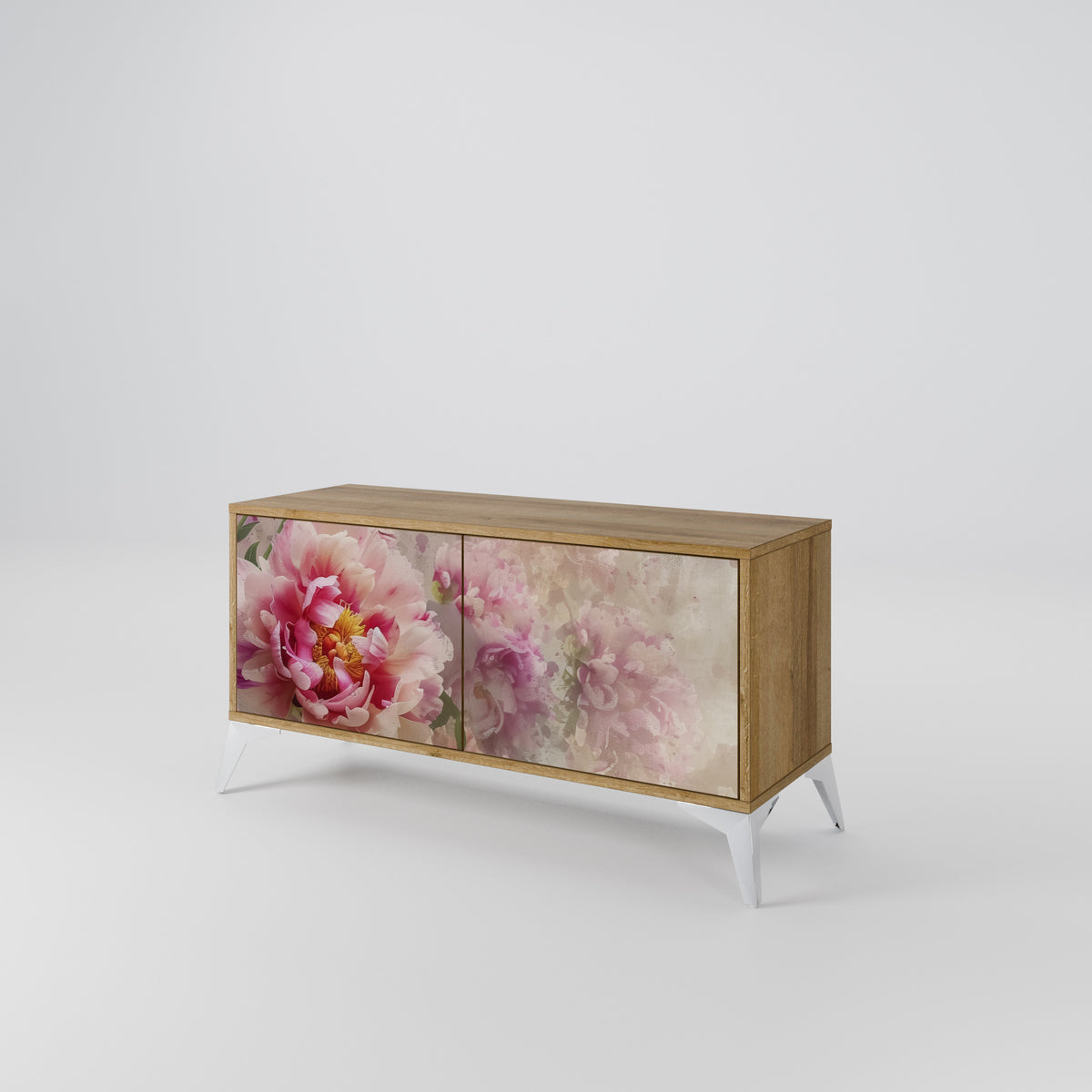 PEONY WHISPER Kompaktes 2-türiges TV-Lowboard