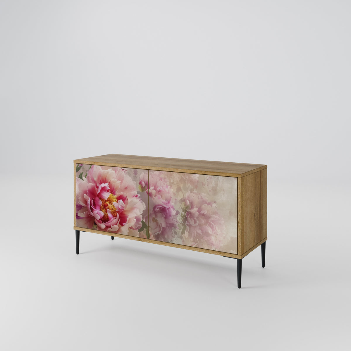 PEONY WHISPER Kompaktes 2-türiges TV-Lowboard